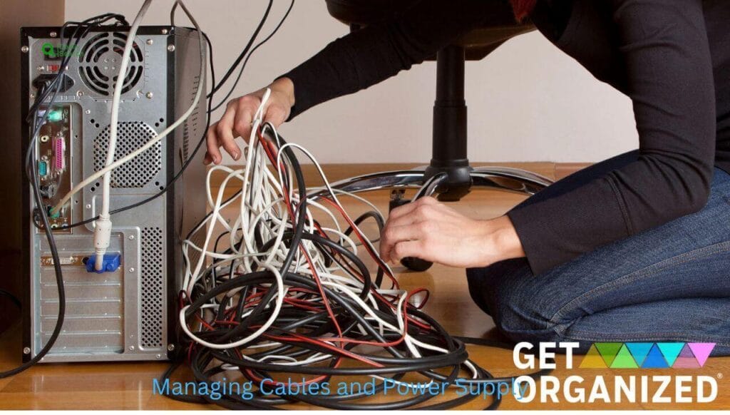 Ultimate Guide Home Office Setup Work From Home Like A Pro 4 Managing Cables And Power Supply