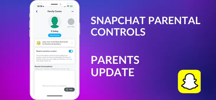Snapchat updates parental control tools