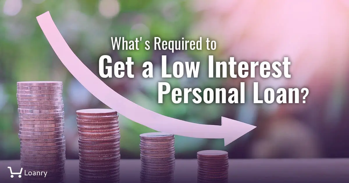 Low Interest Personal Loan